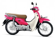 Motorbike Honda Super Cub Pink-01